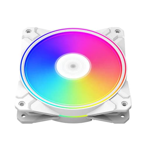 Deepcool CF120 Plus White 120mm PWM ARGB Cabinet Fan (Triple Pack)